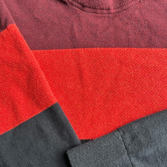 Gap Colour Block Crewneck Sweater, Size XL - Picture 2 of 7